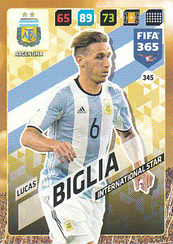 Lucas Biglia Argentina 2018 FIFA 365 International Star #345